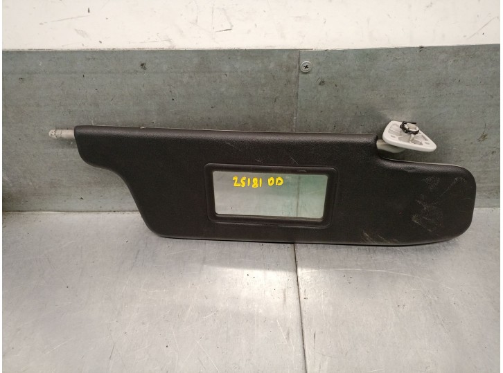 Recambio de parasol derecho para peugeot 205 ii (20a/c) 1.8 td referencia OEM IAM 8143K4 8143K4 