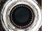 Recambio de mangueta delantera izquierda para chrysler grand voyager v (rt) 2.8 crd referencia OEM IAM 04743579AB 4743569AB 