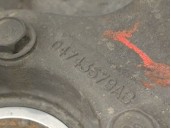 Recambio de mangueta delantera izquierda para chrysler grand voyager v (rt) 2.8 crd referencia OEM IAM 04743579AB 4743569AB 