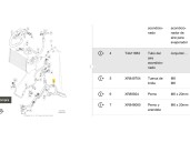 Recambio de tubos aire acondicionado para jaguar xe (x760) 2.0 d referencia OEM IAM HK8319A834CB T4A11663 