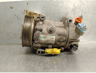 Recambio de compresor aire acondicionado para peugeot 307 (3a/c) 1.6 hdi referencia OEM IAM 9651910980 6453QJ SD6C12