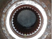 Recambio de mangueta delantera izquierda para chrysler grand voyager v (rt) 2.8 crd referencia OEM IAM 04743579AB 4743569AC 