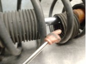 Recambio de amortiguador delantero izquierdo para seat leon (1m1) 1.6 16 v referencia OEM IAM 1J0413031BJ 1J0413031BJ 