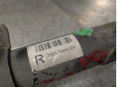 Recambio de amortiguador delantero derecho para ford fiesta v van 1.4 tdci referencia OEM IAM 2S6118045DF 1329534 