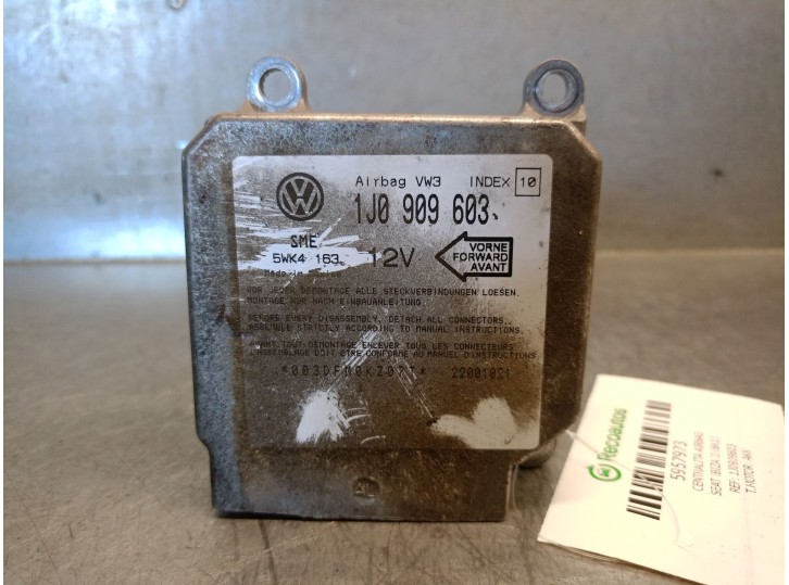 Recambio de centralita airbag para seat ibiza ii (6k1) 1.4 i referencia OEM IAM 1J0909603 