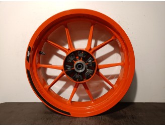 Recambio de llanta para ktm duke 125 duke abs referencia OEM IAM 93010001044EB MT4.00X17 