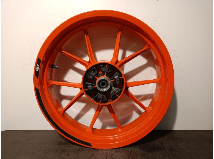 Recambio de llanta para ktm duke 125 duke abs referencia OEM IAM 93010001044EB MT4.00X17 