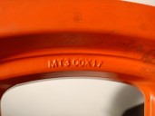 Recambio de llanta para ktm duke 125 duke abs referencia OEM IAM 93009001044EB MT3.00X17 