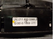 Recambio de mando climatizador para mercedes-benz clase e (w211) e 270 cdi (211.016) referencia OEM IAM A2118300385 A2118300385 