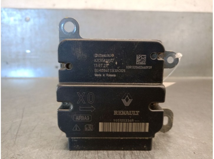 Recambio de centralita airbag para dacia dokker furgoneta/monovolumen 1.5 dci (feaj) referencia OEM IAM 985100336R A2C85839102