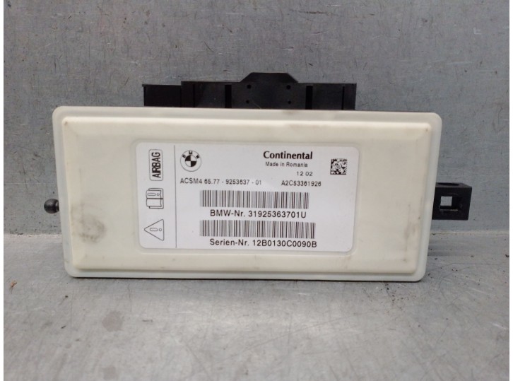 Recambio de centralita airbag para bmw 5 (f10) 520 d referencia OEM IAM 65779253637 A2C53361926