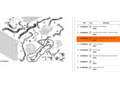 Recambio de tubo para bmw 3 (g20, g80, g28) 330 e plug-in-hybrid referencia OEM IAM 17128654845 17128654845 