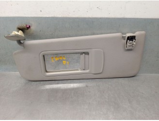 Recambio de parasol izquierdo para bmw 5 (f10) 520 d referencia OEM IAM 51168038163 51168038163 