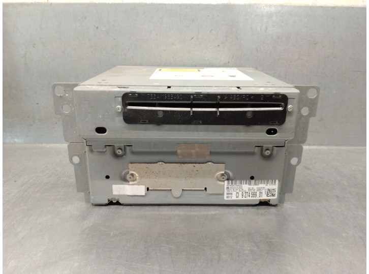Recambio de sistema audio / radio cd para bmw 5 (f10) 520 d referencia OEM IAM 927456901 65129244114 