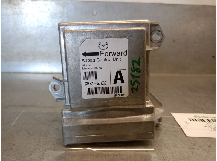 Recambio de centralita airbag para mazda 6 sedán (gj, gl) 2.2 d (gj2fp) referencia OEM IAM GHR157K30 