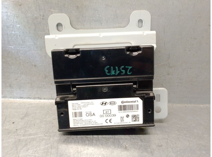 Recambio de modulo electronico para hyundai kona (os, ose, osi) ev referencia OEM IAM 96510K4500 A3C0770900700