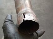 Replacement rear exhaust pipe for bmw 5 (f10) 520 d OEM IAM reference 18308508187 
