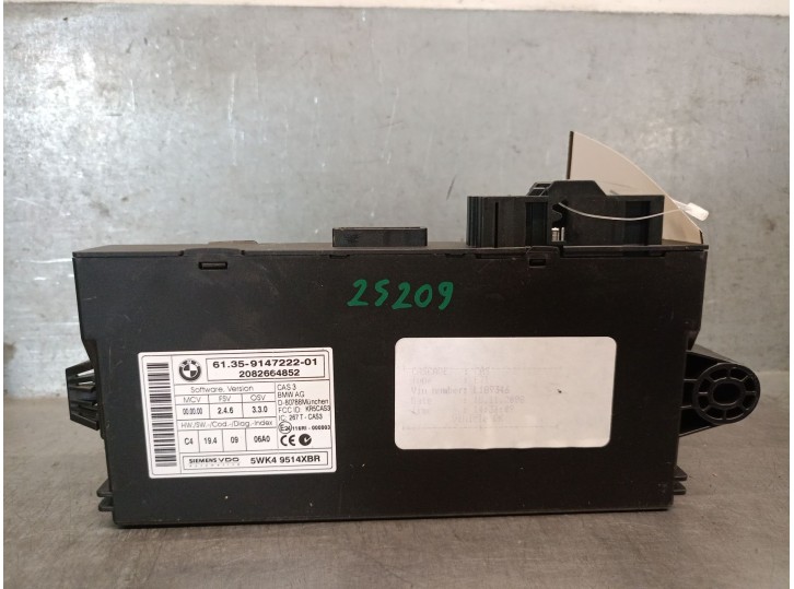 Recambio de modulo electronico para bmw x6 (e71, e72) xdrive 35 d referencia OEM IAM 61359147222 5WK49514XBR