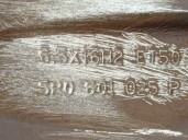 Recambio de llanta para seat altea (5p1) 1.6 tdi referencia OEM IAM 5P0601025P R166.5JX16H2ET50 