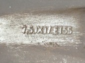 Recambio de llanta para ford mondeo iv (ba7) 2.0 tdci referencia OEM IAM 7S7J1007AA R177.5JX17ET55 