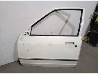 Replacement front left door for Ford Orion 1.3 OEM IAM reference 1648722 WHITE 4 DOORS