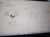 Recambio de aleta delantera izquierda para ssangyong kyron 2.7 xdi 4x4 referencia OEM IAM 5949833 