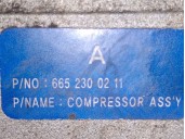 Recambio de compresor aire acondicionado para ssangyong rodius i 2.7 xdi referencia OEM IAM 6652300211 