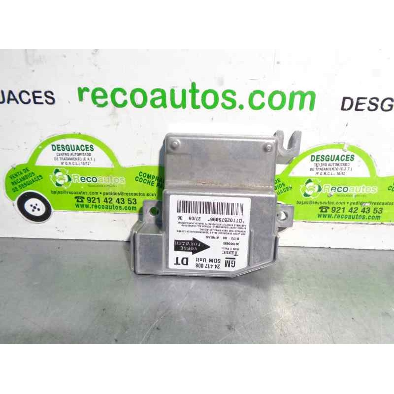 Recambio de centralita airbag para opel combo (corsa c) familiar referencia OEM IAM 24417008 327963935 