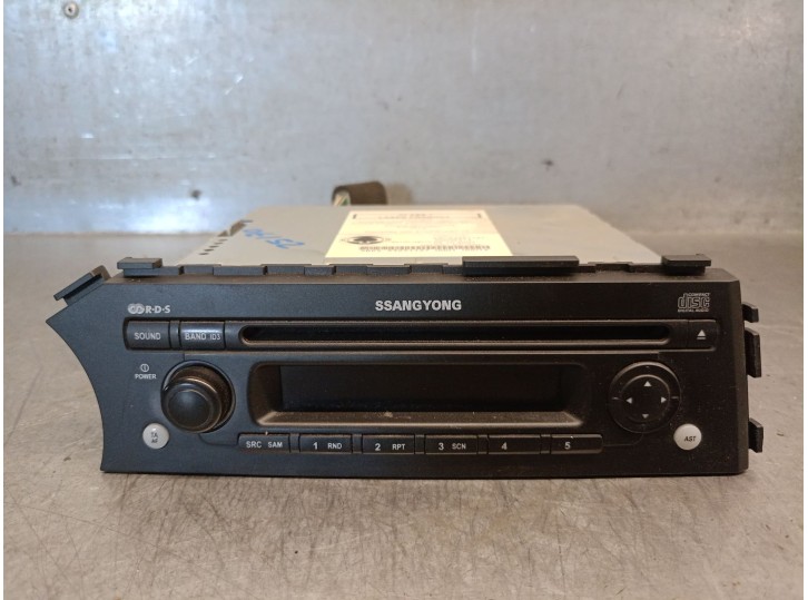 Recambio de sistema audio / radio cd para ssangyong kyron 2.7 xdi 4x4 referencia OEM IAM 8910009070 