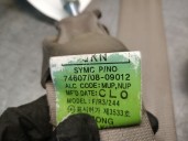 Recambio de cinturon seguridad delantero derecho para ssangyong kyron 2.7 xdi 4x4 referencia OEM IAM 7460809012 7460809012EAN 