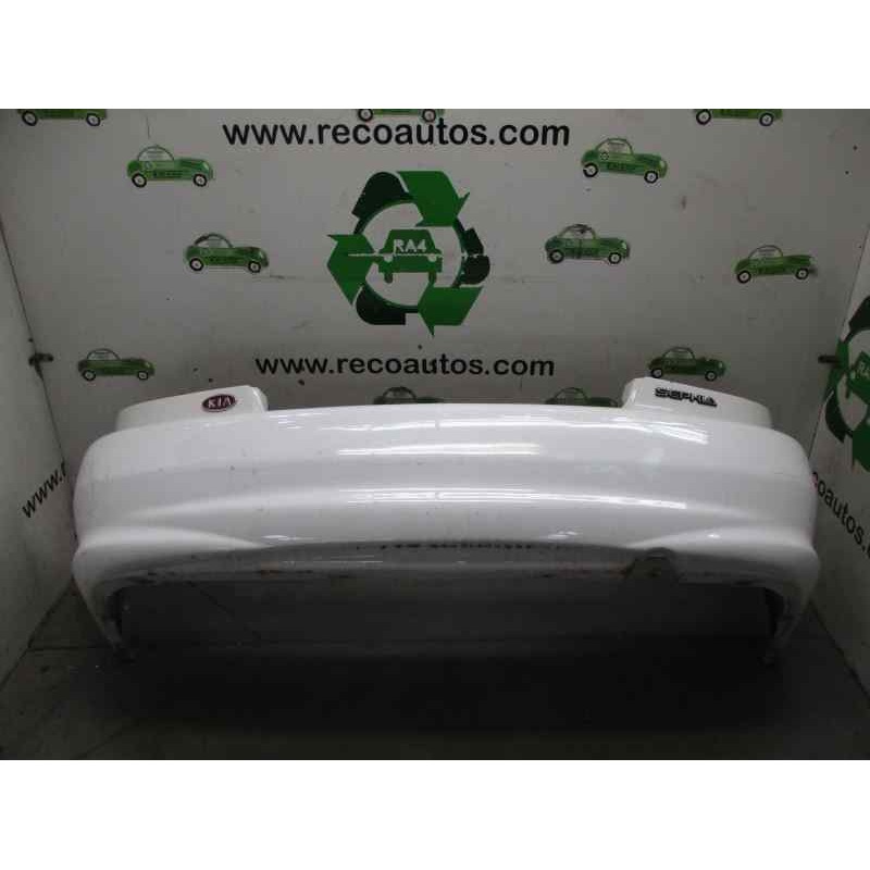 Recambio de paragolpes trasero para kia sephia ll 1.5 cat referencia OEM IAM  BLANCO 4 PUERTAS