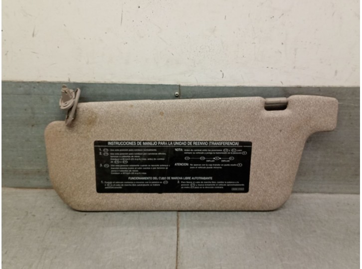 Recambio de parasol izquierdo para ford maverick (uds, uns) 2.7 td referencia OEM IAM 1957577 