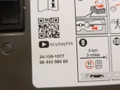 Recambio de util rueda repuesto para opel mokka 1.2 (76) referencia OEM IAM 9844398080 