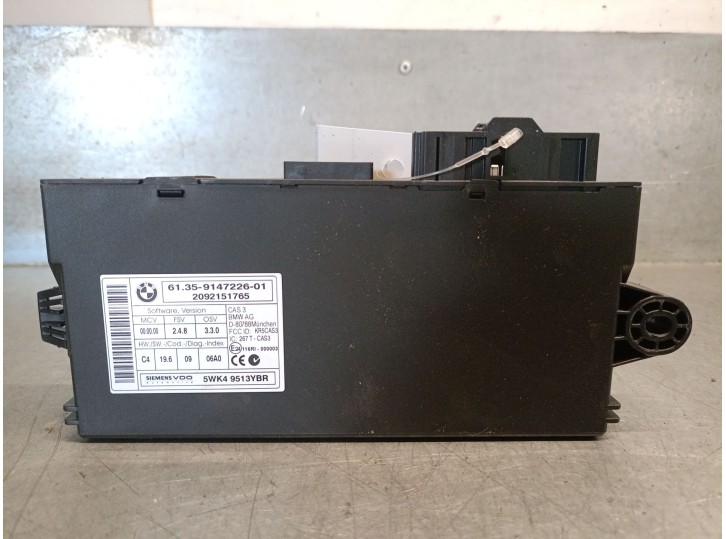 Recambio de modulo electronico para bmw 1 (e81) 116 d referencia OEM IAM 61359147226 5WK49513YBR