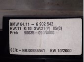 Recambio de mando climatizador para bmw 5 (e39) 525 d referencia OEM IAM 64116902542 64116902542 