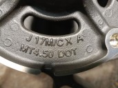 Recambio de llanta para honda nc nc 750 x dct (rh09) referencia OEM IAM 42650MKWD00 R17M/GXMT4.50DOT 