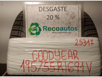 Second-hand tyre/s for peugeot 208 i (ca_, cc_) 1.2 thp 110 OEM IAM reference 19555R1691V