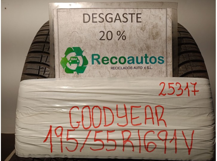 Second-hand tyre/s for peugeot 208 i (ca_, cc_) 1.2 thp 110 OEM IAM reference 19555R1691V