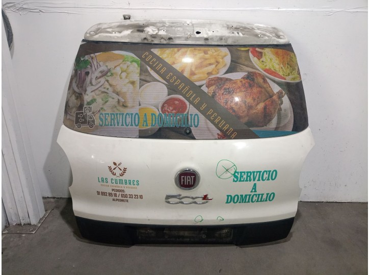 Second-hand rear tailgate replacement for fiat 500l (351_, 352_) 1.6 d multijet (199lyd1b) OEM IAM reference 51883032 51883032
