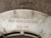 Second-hand wheel cap replacement for Citroën C2 (JM_) 1.6 VTS OEM IAM reference 9650263980