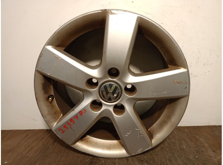 Replacement rim for volkswagen golf v (1k1) 1.4 tsi OEM IAM reference 1T0601025M R166.5JX16H2ET50