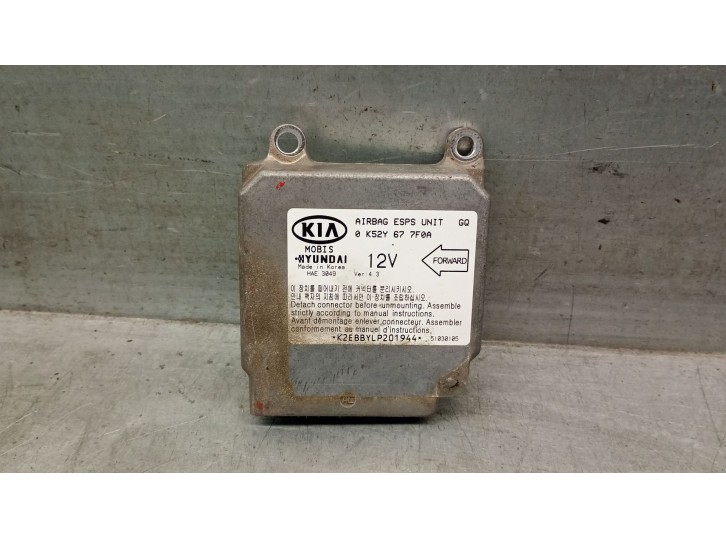 Recambio de centralita airbag para kia carnival ii (gq) 2.9 crdi referencia OEM IAM 0K52Y677F0A 