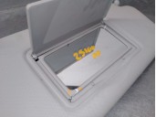 Second-hand right sun visor for smart fortwo coupé (453) 0.9 (453.344, 453.353) OEM IAM reference A4538100610 A4538100610