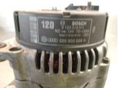 Recambio de alternador para audi cabriolet b3 (8g7) 1.9 tdi referencia OEM IAM 028903028A 0123515011