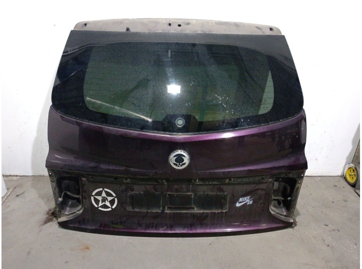 Replacement rear tailgate for SsangYong Kyron 2.0 XDi OEM IAM reference 6401109100 6401109100 