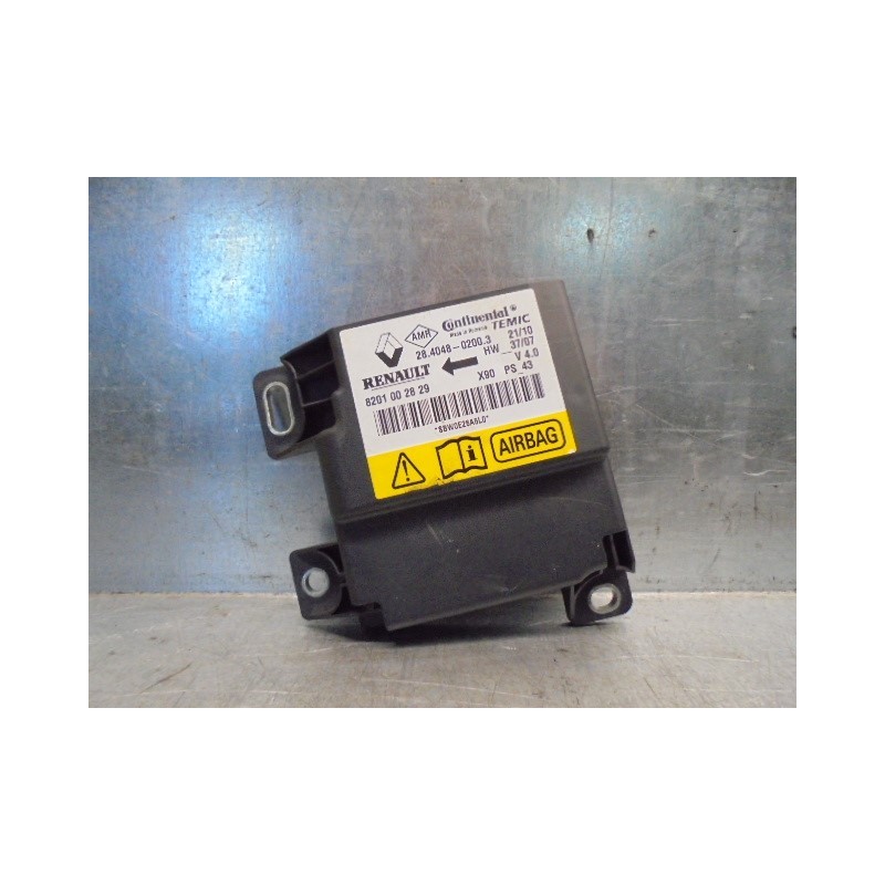 Recambio de centralita airbag para dacia sandero 1.5 dci diesel cat referencia OEM IAM  28404802003 TEMIC