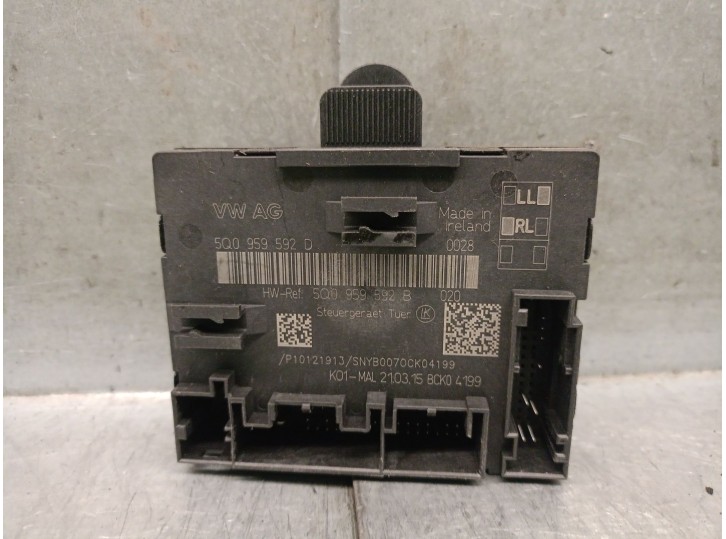 Recambio de centralita cierre para audi a3 limousine (8vs, 8vm) 1.6 tdi referencia OEM IAM 5Q0959592D 5Q0959592D 