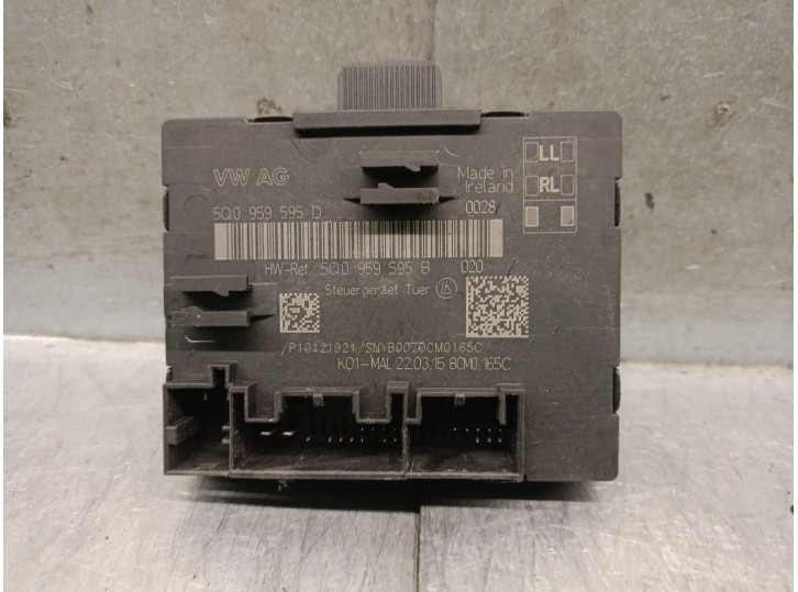 Recambio de centralita cierre para audi a3 limousine (8vs, 8vm) 1.6 tdi referencia OEM IAM 5Q0959595D 5Q0959595B 