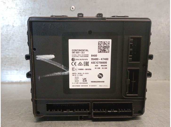Recambio de modulo electronico para hyundai i10 iii (ac3, ai3) 1.0 mpi referencia OEM IAM 954B0K7480 A3C12756600