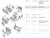 Replacement viscous clutch hub for Audi A4 B6 (8E2) 1.9 TDI OEM IAM reference 058121350 058121350 